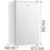 Gorenje F39EPW4 Zamrażarka pionowa wolnostojąca 61 l biała