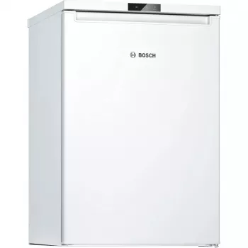 Zamrażarka pionowa Bosch Serie 2 GTV15NWEB — 83 L, wolnostojąca, klasa E, 39 dB, zawias prawy, biała