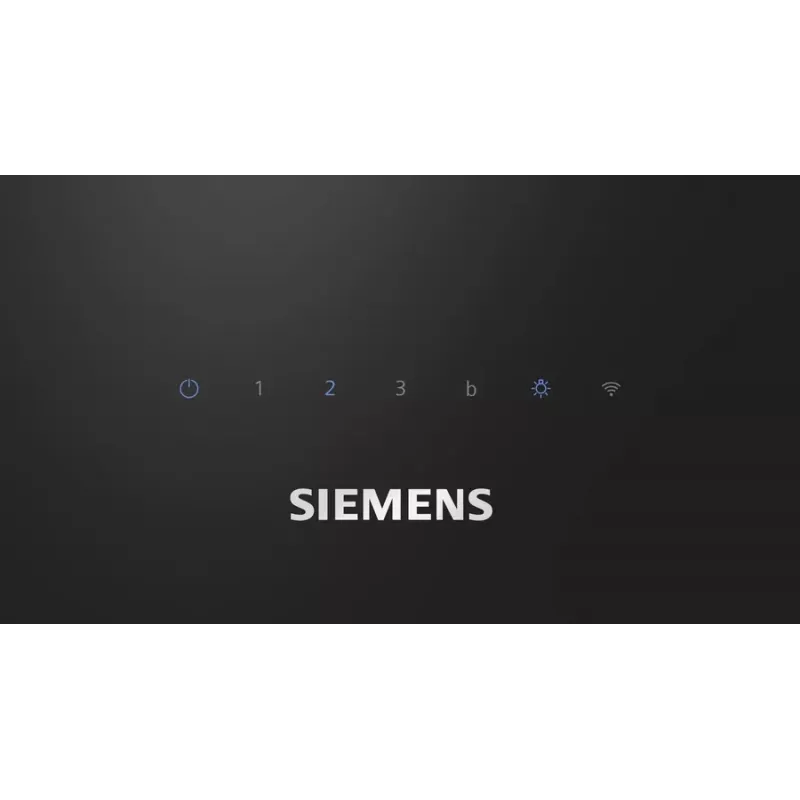 Siemens iQ300 LC87KFN60 okap kuchenny Ścienny Czarny 427 m³/h