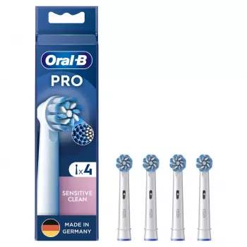 Końcówki do szczoteczki Oral-B Sensitive Clean 4 szt. Białe