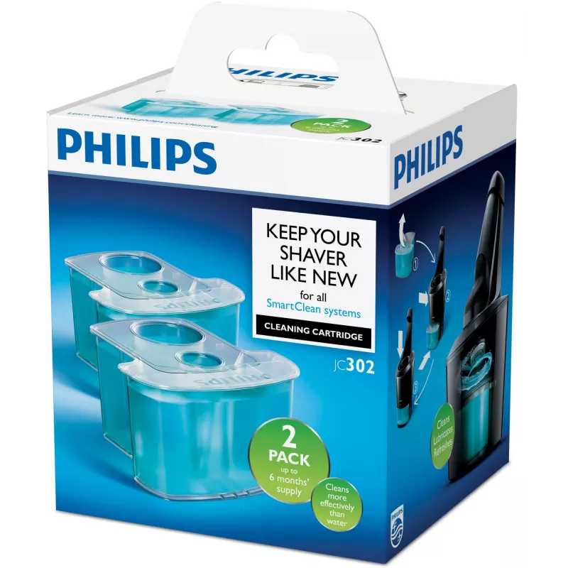 Wkład czyszczący Philips JC302/50 2 szt. z systemem podwójnego filtra