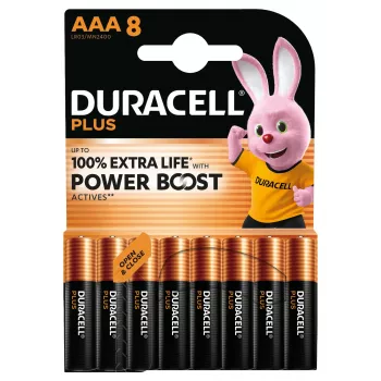 Bateria jednorazowa Duracell Plus AAA Alkaliczna