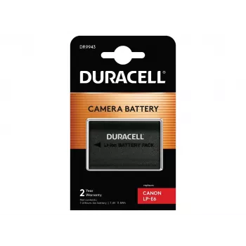 Bateria do aparatu Duracell DR9943 LP-E6 1600 mAh Li-Ion
