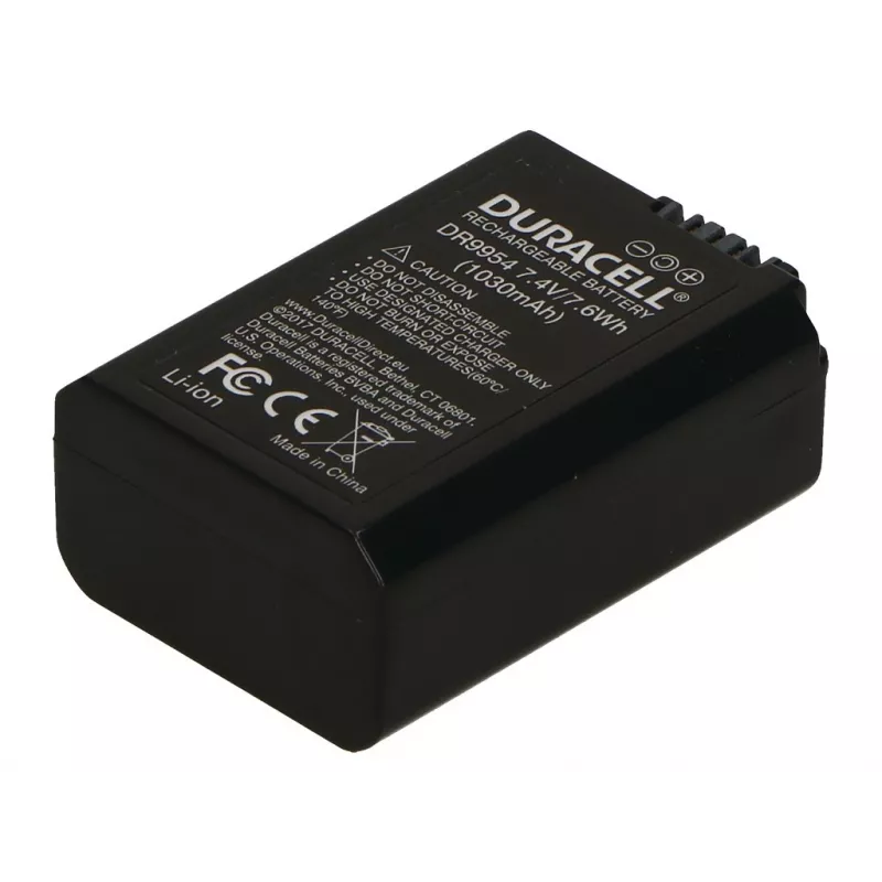 Bateria do aparatu Duracell DR9954, zamiennik Sony NP-FW50, 1030 mAh