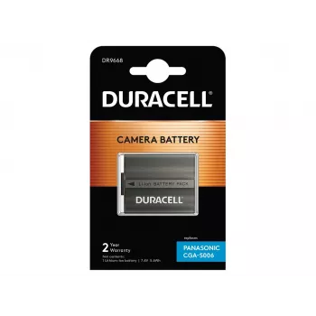 Akumulator do aparatu Duracell DR9668, litowo-jonowy, 750 mAh, 35x44x18 mm
