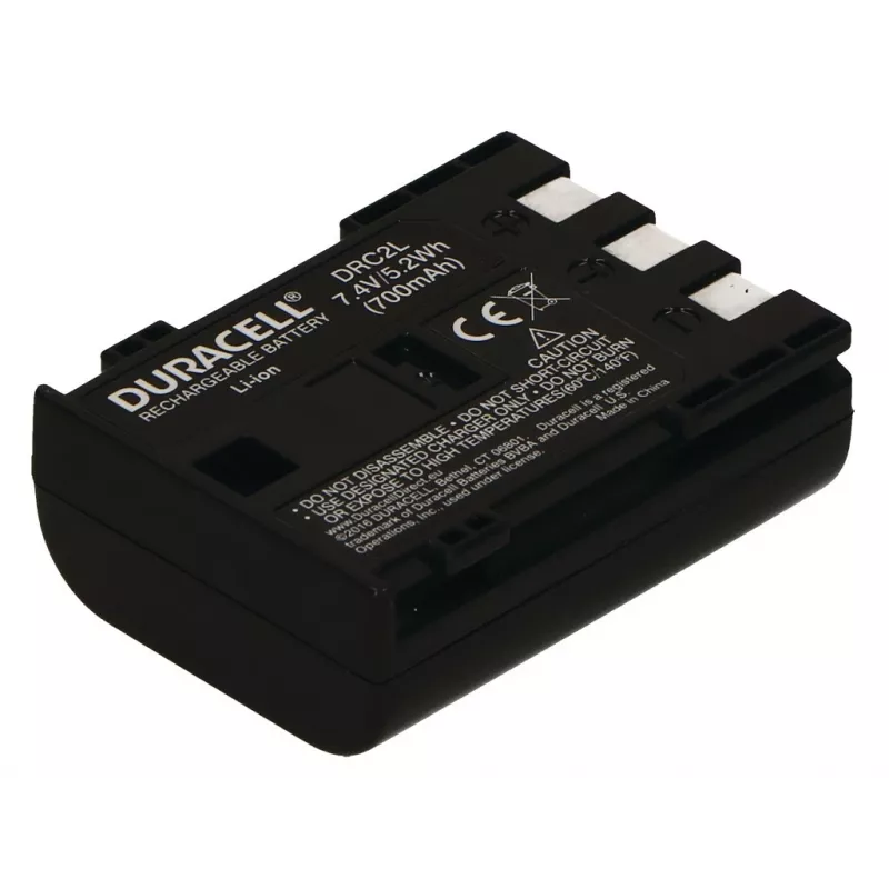 Bateria do aparatu Duracell - zamiennik baterii Canon NB-2L, 700 mAh, 7,4 V, litowo-jonowa (Li-Ion)