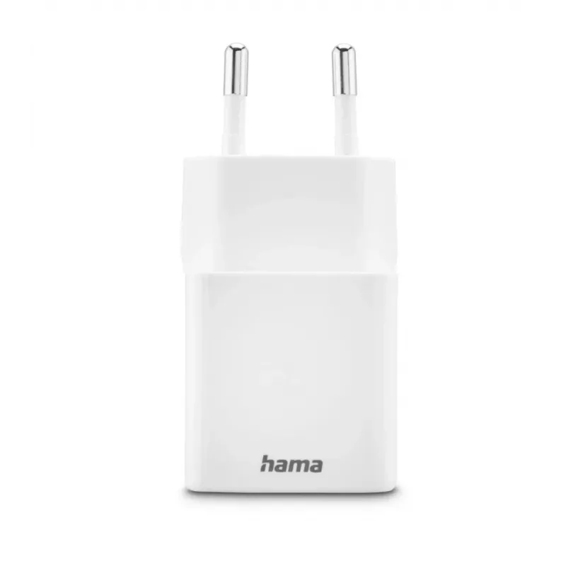 Hama 00201992 ładowarka do urządzeń mobilnych Smartfon Biały AC Szybkie ładowanie Wewnętrzna, Zewnętrzna