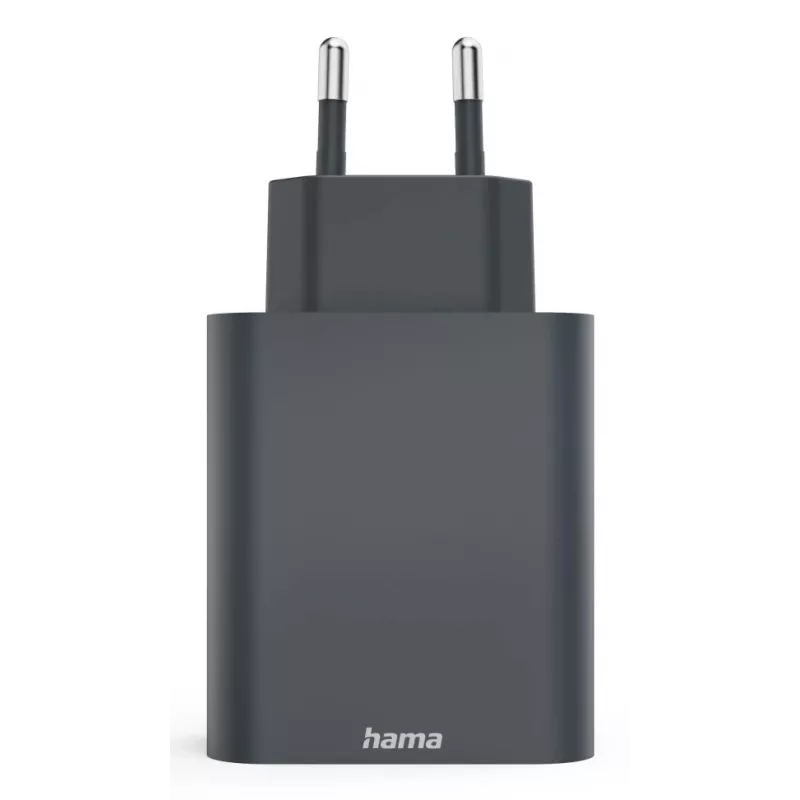 Hama 00086445 ładowarka do urządzeń mobilnych Smartfon, Tablet Szary AC Szybkie ładowanie Wewnętrzna