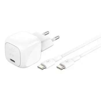 Ładowarka Belkin WCA008kq1MWH-B6 Wewnętrzna AC Szybkie ładowanie Laptop Smartfon Tablet