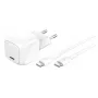 Ładowarka Belkin WCA008kq1MWH-B6 Wewnętrzna AC Szybkie ładowanie Laptop Smartfon Tablet