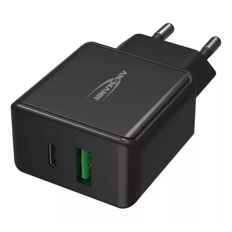 Ładowarka sieciowa Ansmann HC218PD Universal Czarna