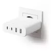 Ładowarka ALOGIC 4X100 Universal biały USB Indoor