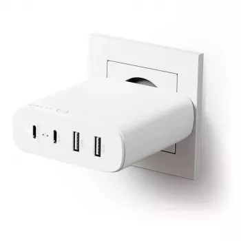 Ładowarka ALOGIC 4X100 Universal biały USB Indoor