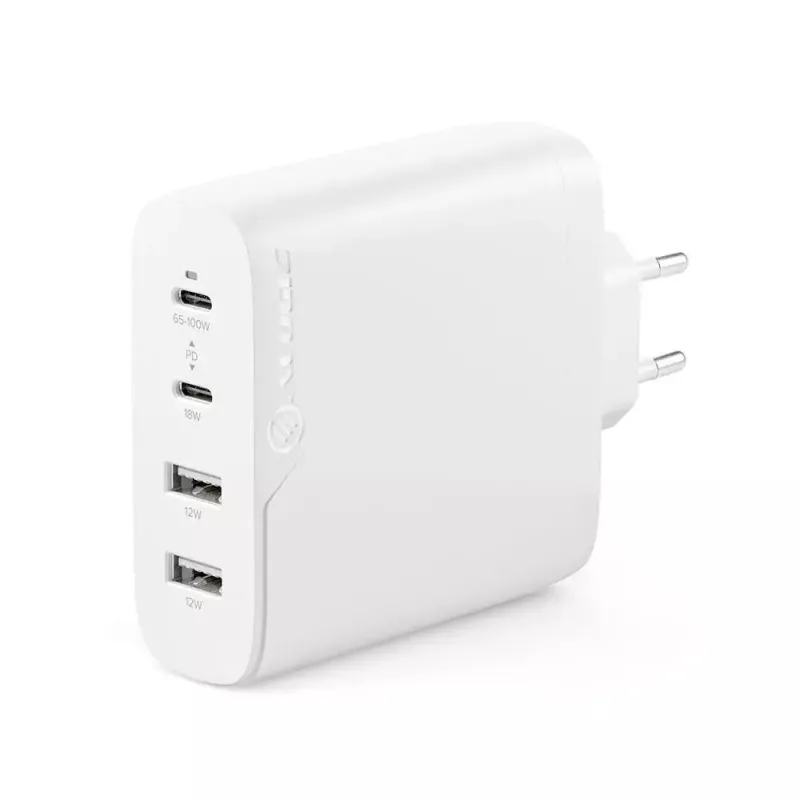 Ładowarka ALOGIC 4X100 Universal biały USB Indoor