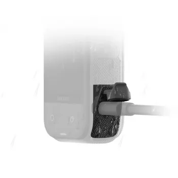 Osłona portu do Insta360 X5 — Całoroczna osłona ładowania USB, Czarna, 26,2×15,1×9,5 mm