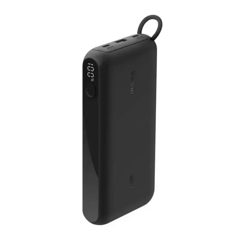 Power bank Belkin BPB028HQBK 20000 mAh, 2× USB-C, 1× USB-A, czarny