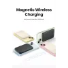 Ugreen 25208 powerbank 10000 mAh ładowanie bezprzewodowe beżowy