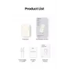 Ugreen 25208 powerbank 10000 mAh ładowanie bezprzewodowe beżowy