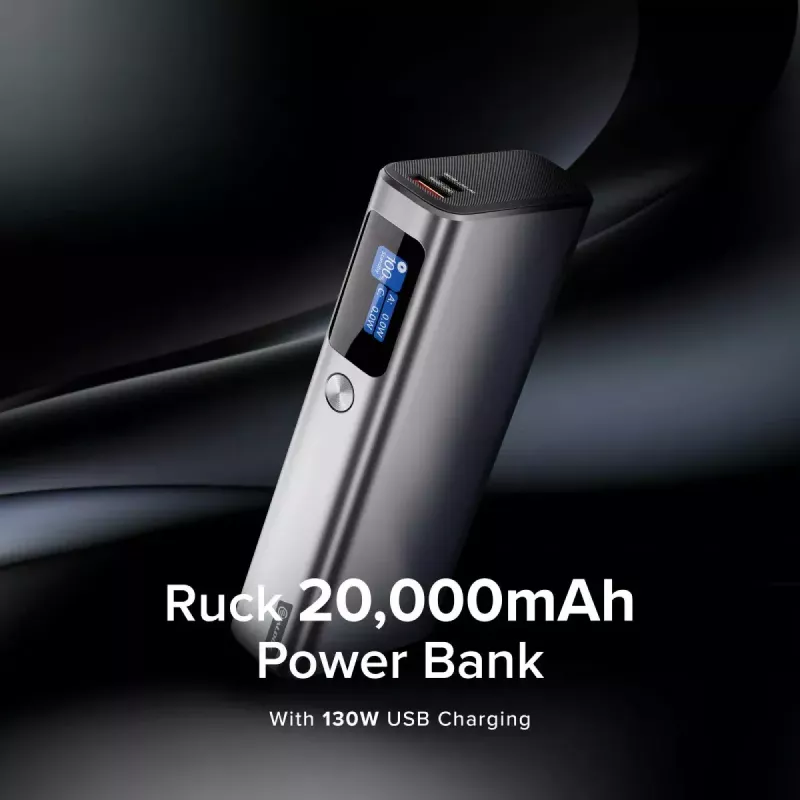 Power Bank ALOGIC Ruck 20000mAh, 130W USB Charging