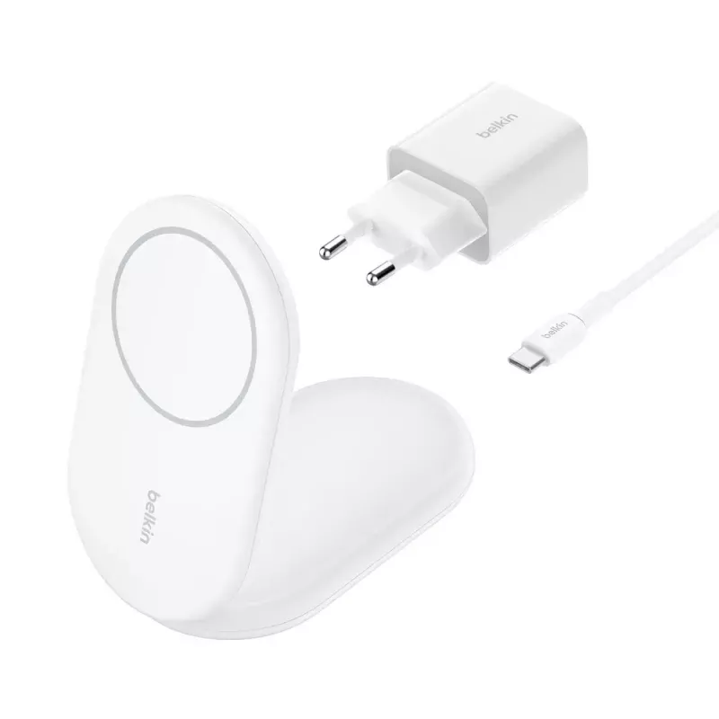 Ładowarka bezprzewodowa Belkin BoostCharge WIB007VFWH USB szybkie ładowanie wewnątrz pomieszczeń