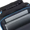 Plecak Rivacase 7860 do laptopów 43,9 cm (17,3 cala), poliester, czarny/niebieski