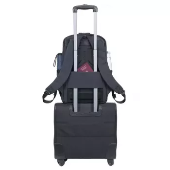 Plecak Rivacase 8365 do laptopów 17,3 cala, poliester, czarny, 850 g