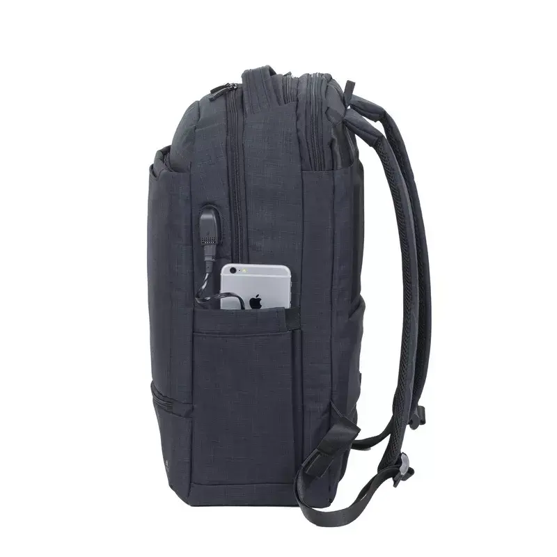 Plecak Rivacase 8365 do laptopów 17,3 cala, poliester, czarny, 850 g