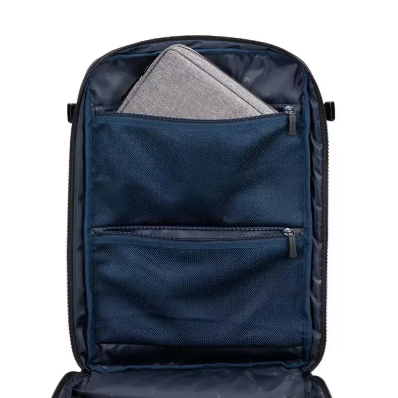 Plecak Rivacase 8461 43.9 cm 17.3 cala Czarny 2 kieszenie przednie