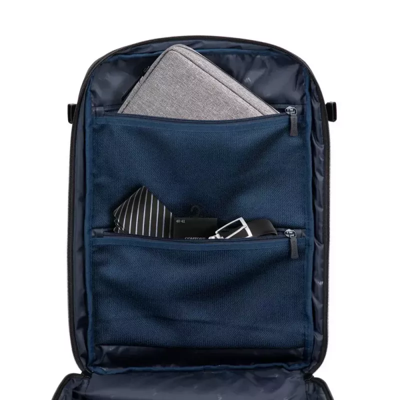 Plecak Rivacase 8461 43.9 cm 17.3 cala Czarny 2 kieszenie przednie
