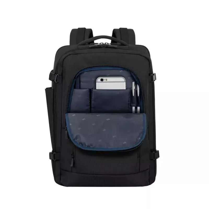 Plecak Rivacase 8461 43.9 cm 17.3 cala Czarny 2 kieszenie przednie
