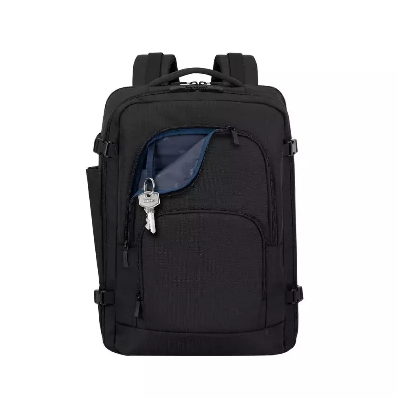 Plecak Rivacase 8461 43.9 cm 17.3 cala Czarny 2 kieszenie przednie