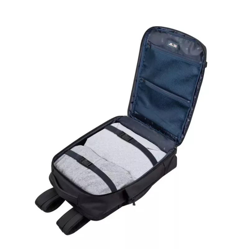Plecak Rivacase 8461 43.9 cm 17.3 cala Czarny 2 kieszenie przednie