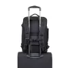 Plecak Rivacase 8461 43.9 cm 17.3 cala Czarny 2 kieszenie przednie