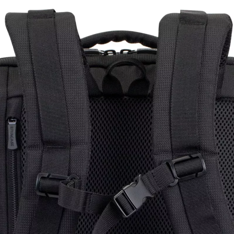 Plecak Rivacase 8461 43.9 cm 17.3 cala Czarny 2 kieszenie przednie