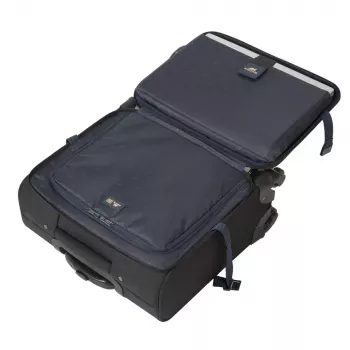 Walizka na kółkach Rivacase 8481 do laptopów 15,6 cala, poliester, 3,2 kg, czarna