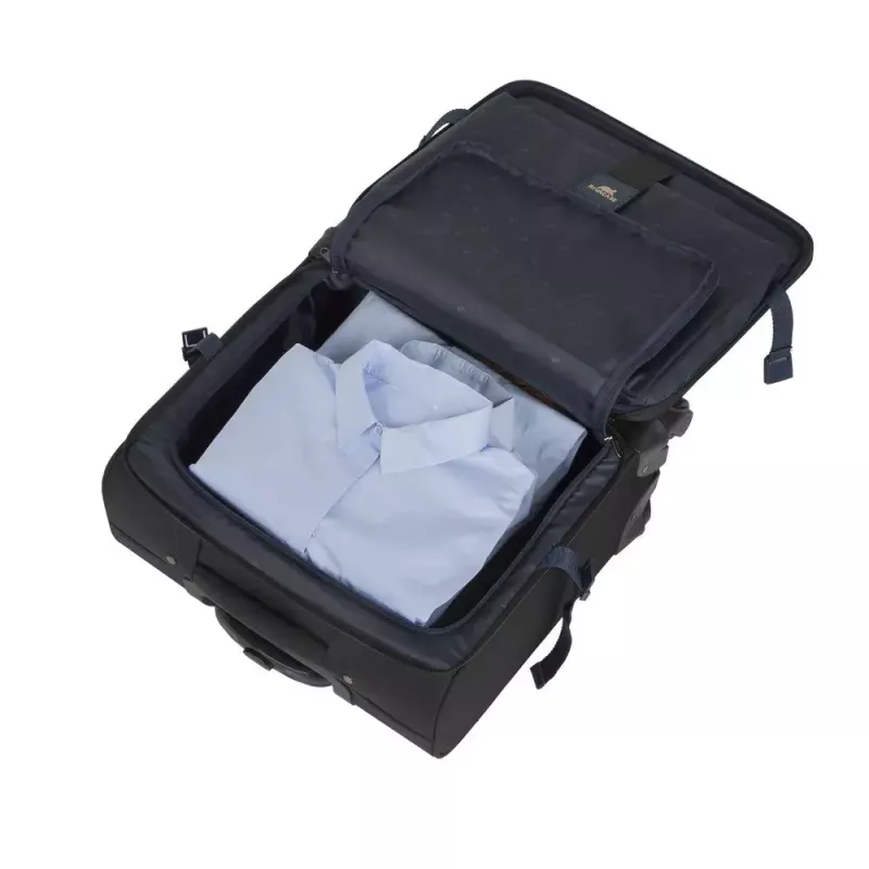 Walizka na kółkach Rivacase 8481 do laptopów 15,6 cala, poliester, 3,2 kg, czarna