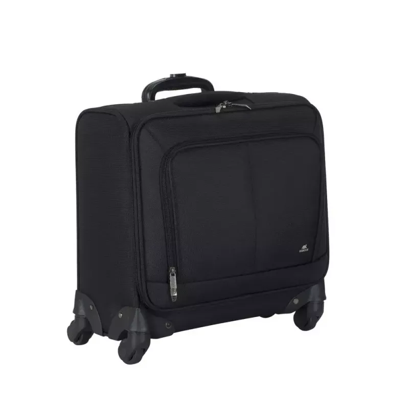 Walizka na kółkach Rivacase 8481 do laptopów 15,6 cala, poliester, 3,2 kg, czarna