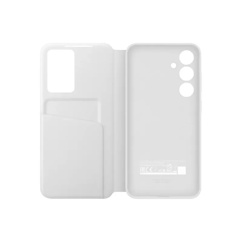 Wallet etui Samsung Galaxy S24 FE 6.7 inch biały 1 card pocket