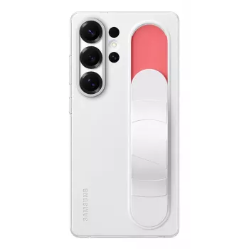 Cover Samsung Galaxy S25 Ultra Monochromatic biały with Stand