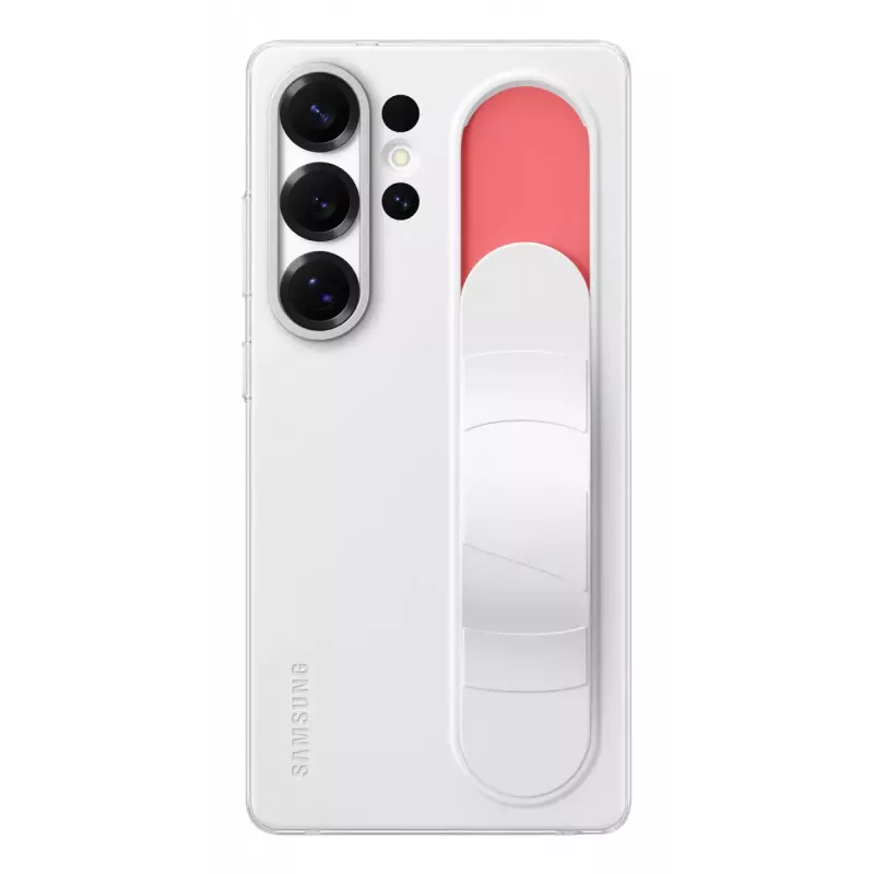 Cover Samsung Galaxy S25 Ultra Monochromatic biały with Stand