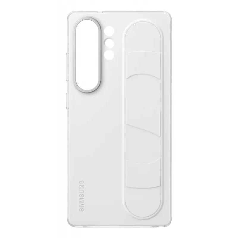 Cover Samsung Galaxy S25 Ultra Monochromatic biały with Stand