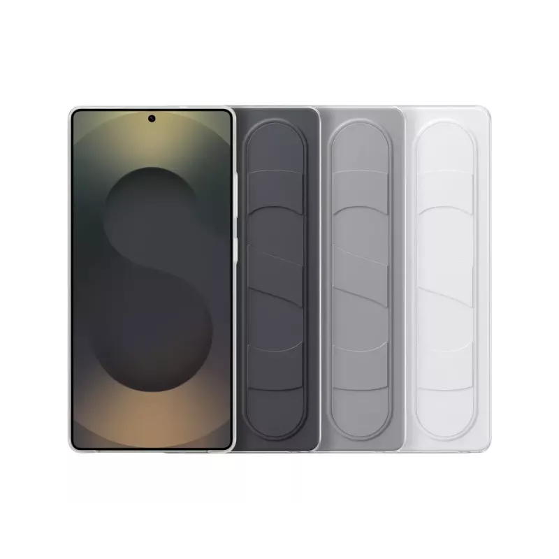 Cover Samsung Galaxy S25 Ultra Monochromatic biały with Stand