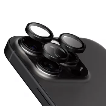 PanzerGlass ® Hoops® Ceramiczny ochraniacz obiektywu aparatu iPhone 16 Pro | 16 Pro Max