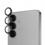 PanzerGlass ® Hoops® Ochraniacz Obiektywu Aparatu Czarny Samsung Galaxy S25