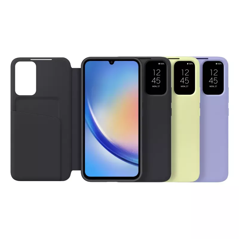 Samsung EF-ZA346 etui na telefon komórkowy 16,8 cm (6,6 cala) etui z klapką Czarny