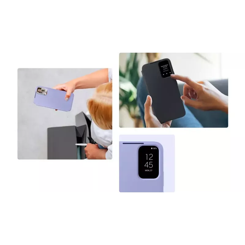 Samsung EF-ZA346 etui na telefon komórkowy 16,8 cm (6,6 cala) etui z klapką Czarny