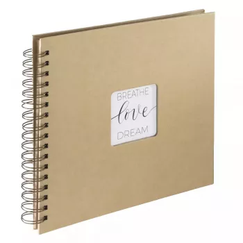 Album fotograficzny Hama Craft Brown 80 arkuszy 10 x 15 Oprawa spiralna