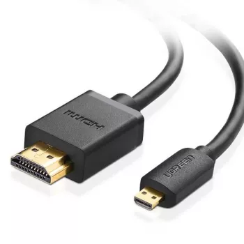 Ugreen 30104 Kabel HDMI 3 m HDMI Typ D (Micro) HDMI Typ A (Standard) Czarny