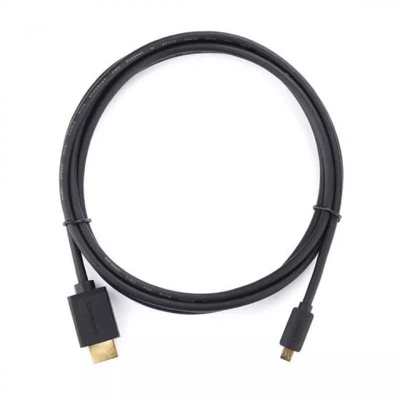 Ugreen 30104 Kabel HDMI 3 m HDMI Typ D (Micro) HDMI Typ A (Standard) Czarny