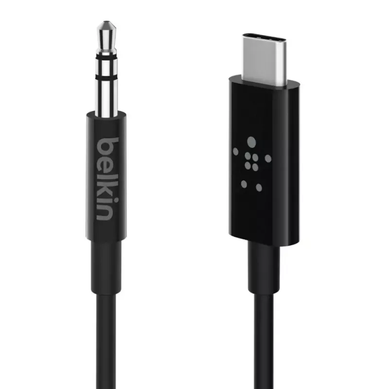 Kabel audio Belkin RockStar 3,5 mm ze złączem USB-C